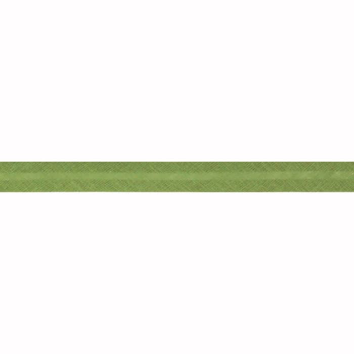 Katoenen Bias Olijf Groen-573 20mm 5meter