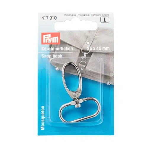 Prym Karabijn Haak Zilver 25x45mm