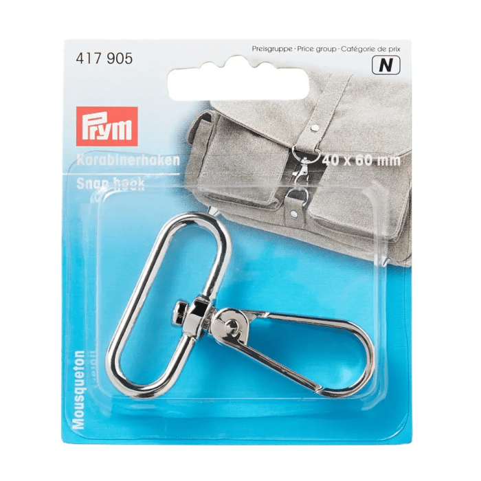 Prym Karabijn Haak Zilver 40x60mm