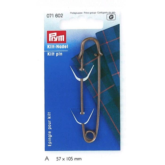 Prym Kiltspeld Brons 75mm