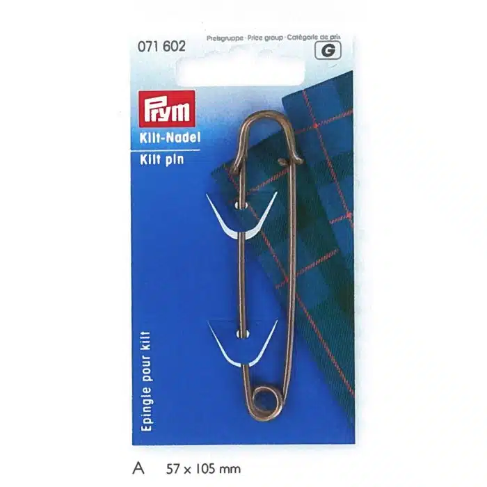 Prym Kiltspeld Brons 75mm