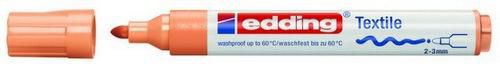 Textielverfstift Edding 2-3mm Huidskleur