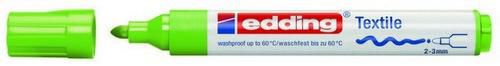 Textielverfstift Edding 2-3mm Licht Groen