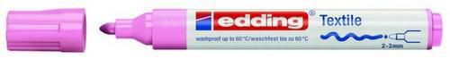 Textielverfstift Edding 2-3mm Paars