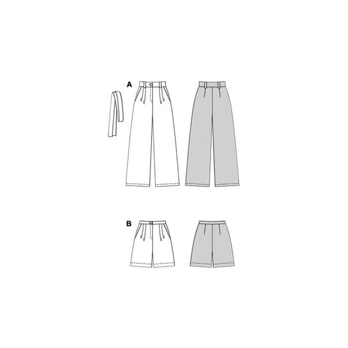 Burda Patroon 5718 - Broek in Variaties