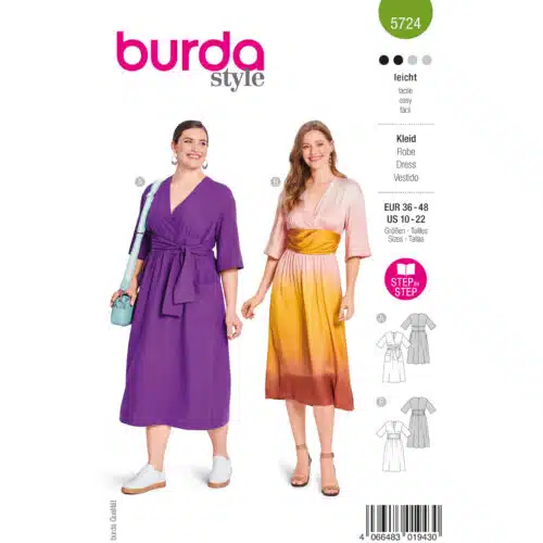 Burda Patroon 5724 - Jurk in Variaties
