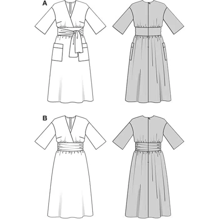 Burda Patroon 5724 - Jurk in Variaties