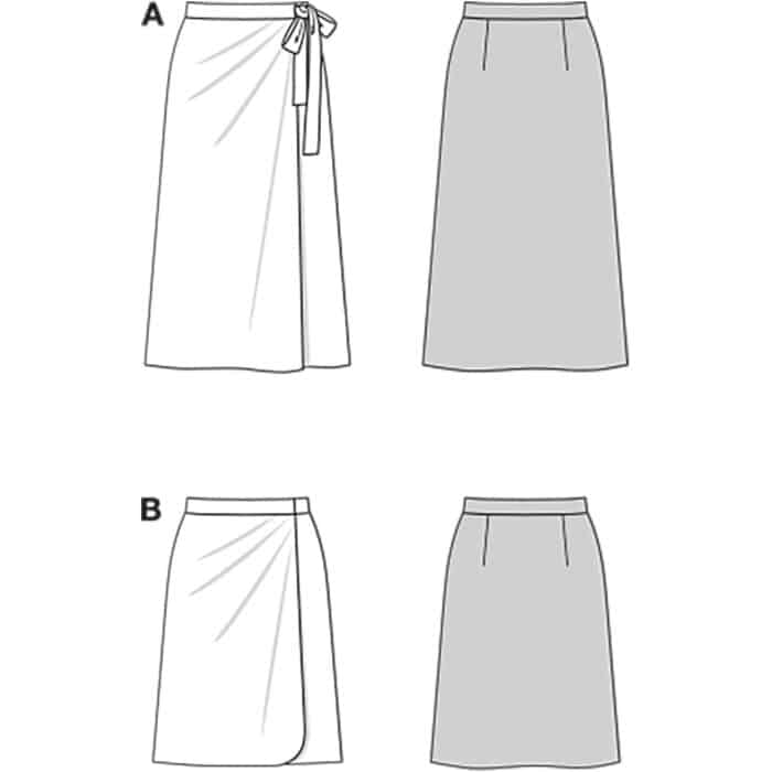 Burda Patroon 5725 - Rok in Variaties