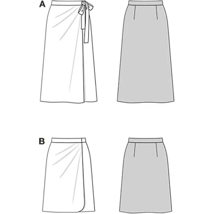 Burda Patroon 5725 - Rok in Variaties