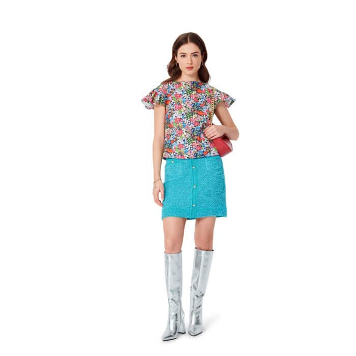 Burda Patroon 5727 - Top in Variaties