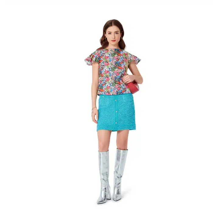 Burda Patroon 5727 - Top in Variaties