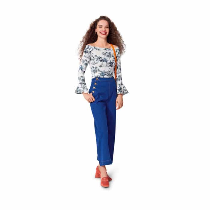 Burda Patroon 5730 - Shirt in Variaties