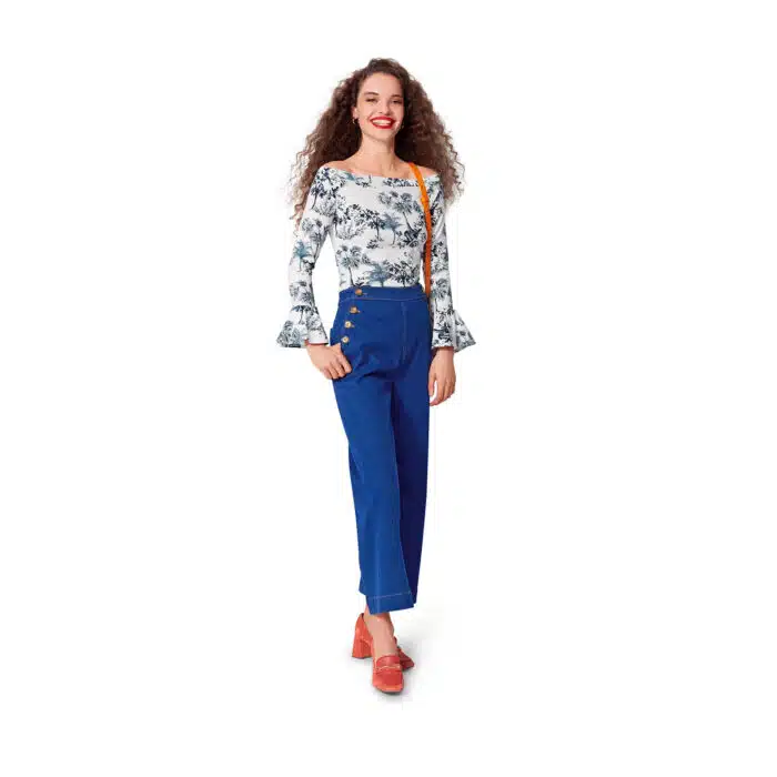 Burda Patroon 5730 - Shirt in Variaties