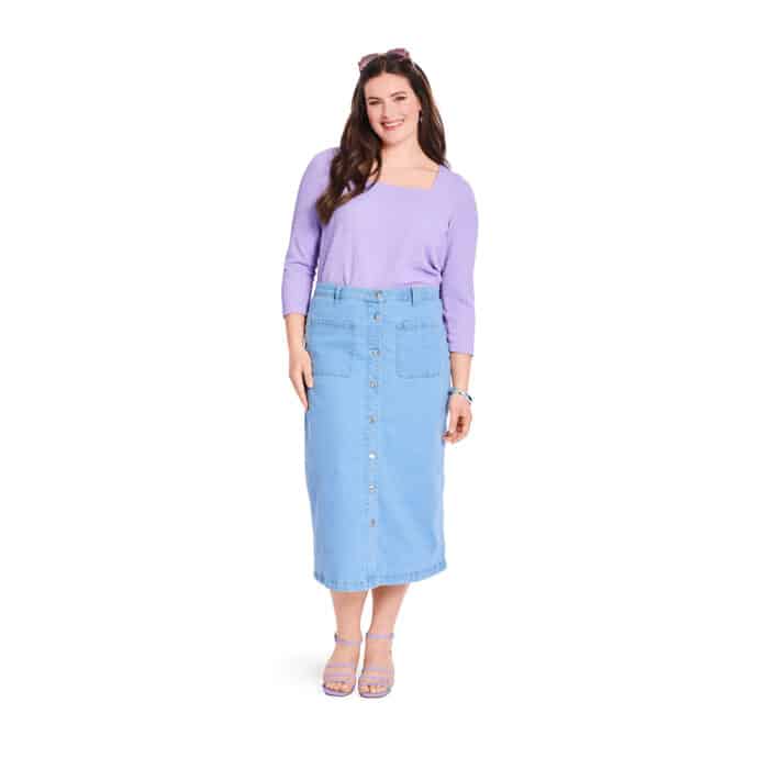 Burda Patroon 5731 - Shirt in Variaties