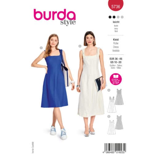 Burda Patroon 5736 - Jurk in Variaties