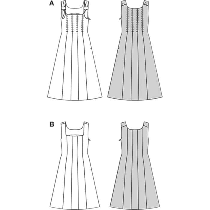 Burda Patroon 5736 - Jurk in Variaties