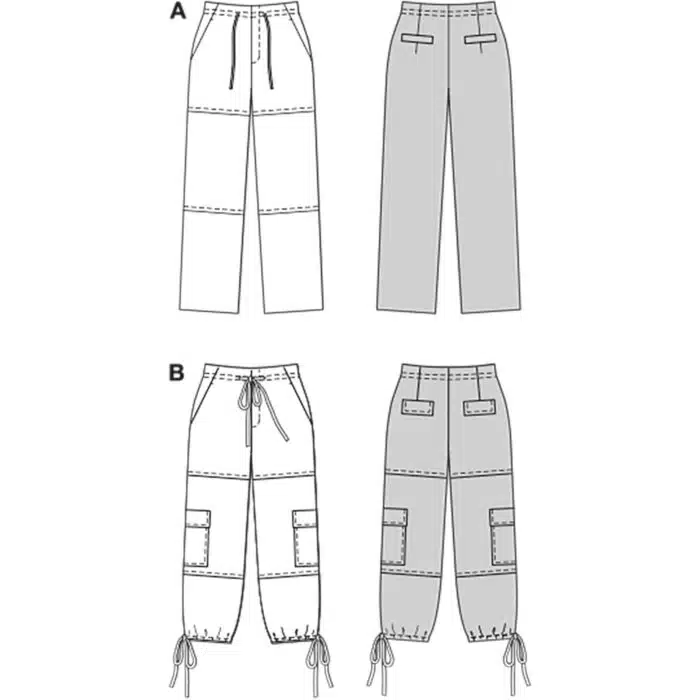 Burda Patroon 5740 - Broek in Variaties