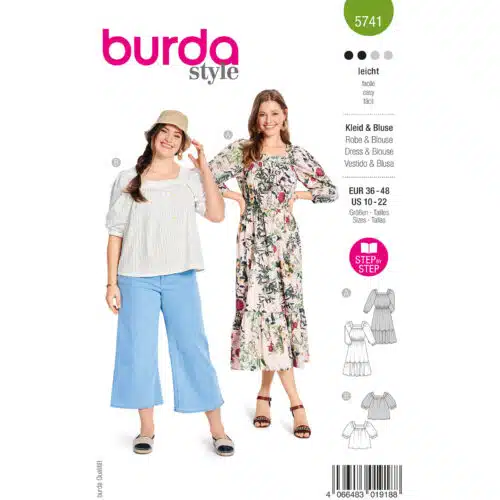 Burda Patroon 5741 - Blouse en Jurk