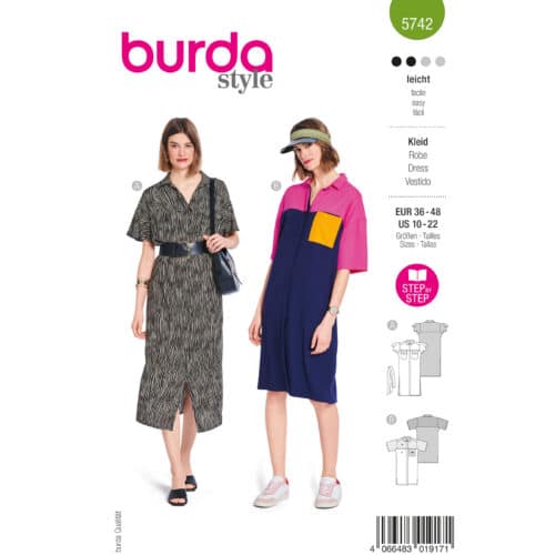 Burda Patroon 5742 - Jurk in Variaties