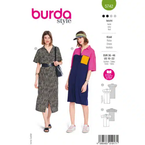 Burda Patroon 5742 - Jurk in Variaties