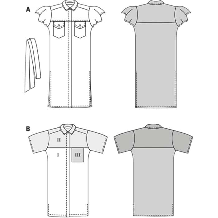 Burda Patroon 5742 - Jurk in Variaties