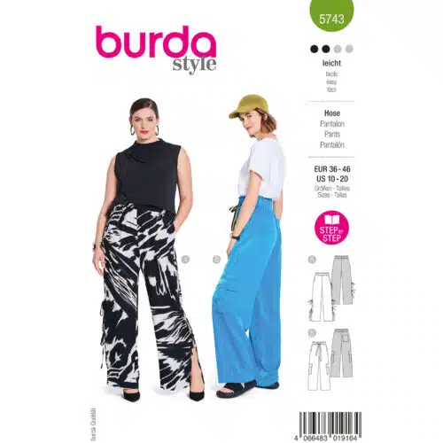 Burda Patroon 5743 - Broek in Variaties