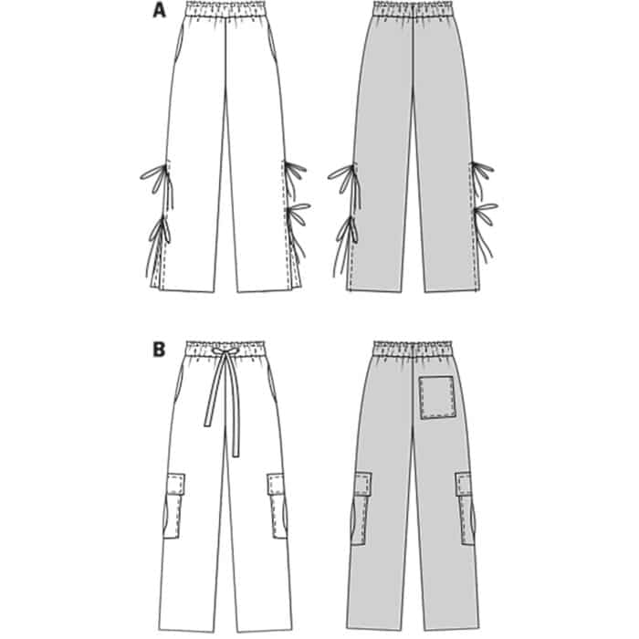 Burda Patroon 5743 - Broek in Variaties