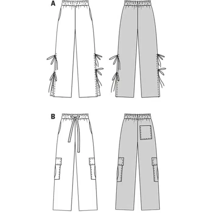 Burda Patroon 5743 - Broek in Variaties