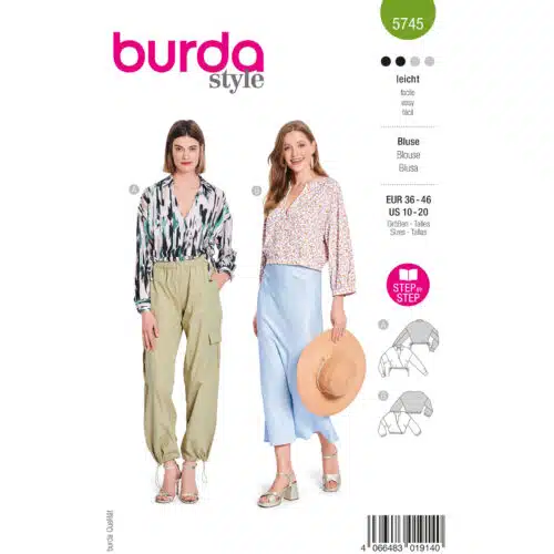 Burda Patroon 5745 - Blouse in Variaties