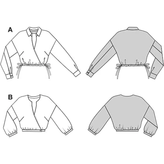 Burda Patroon 5745 - Blouse in Variaties
