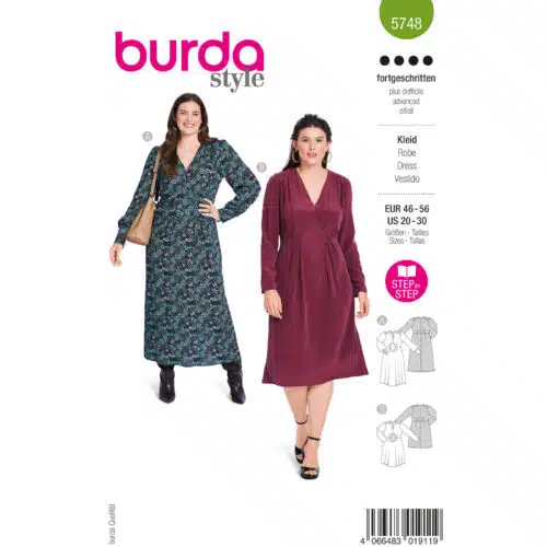 Burda Patroon 5748 - Jurk in Variaties