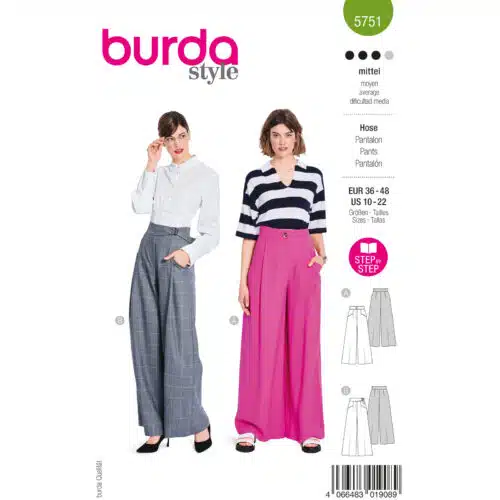 Burda Patroon 5751 - Broek in Variaties