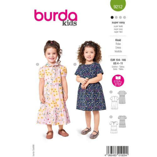 Burda Patroon 9212 - Jurk in Variaties