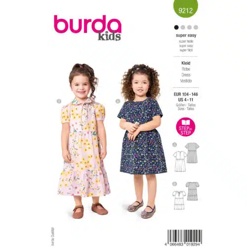 Burda Patroon 9212 - Jurk in Variaties