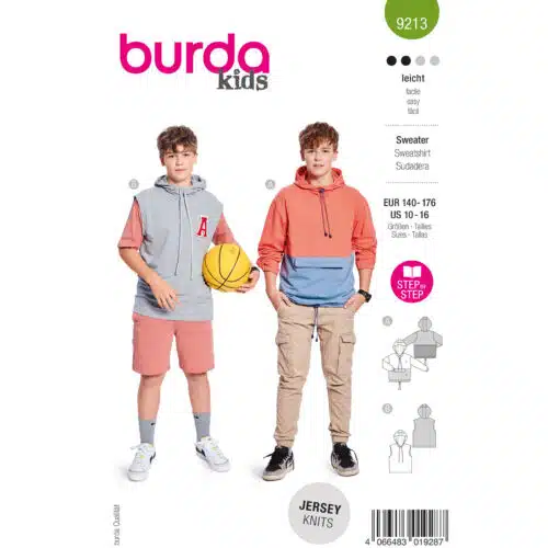 Burda Patroon 9213 - Sweater in Variaties
