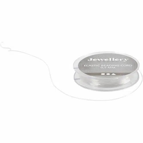 Elastisch Nylon Transparant 0.5mm 10meter
