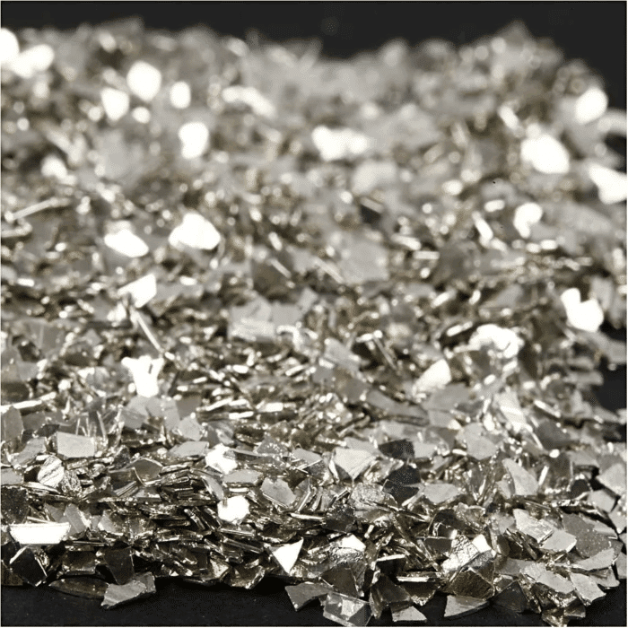 Grove Glitter Zilver 30gram