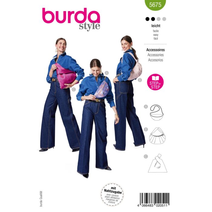 Burda Patroon 5675 - Tas in Variaties
