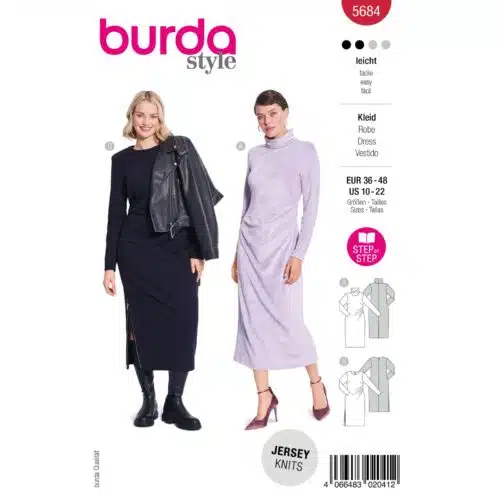 Burda Patroon 5684 - Jurk in Variaties