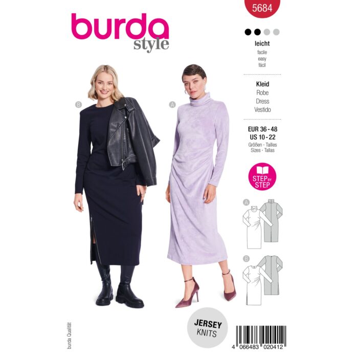 Burda Patroon 5684 - Jurk in Variaties