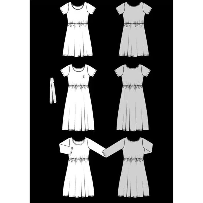 Burda Patroon 5686 - Jurk in Variaties