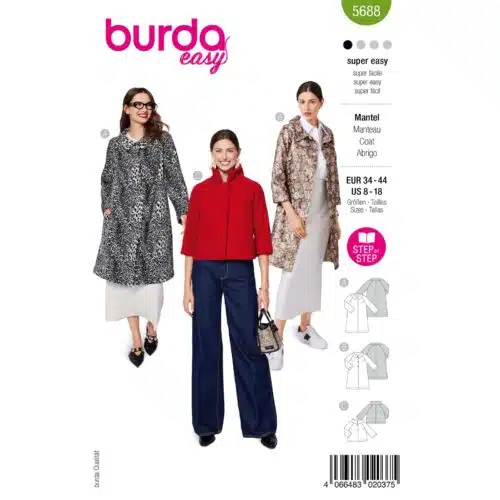 Burda Patroon 5688 - Jas en Jasje