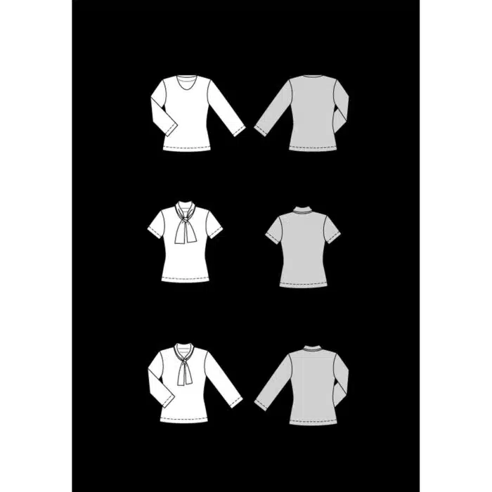 Burda Patroon 5689 - Shirt in Variaties