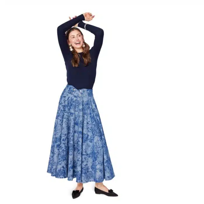 Burda Patroon 5690 - Rok in Variaties