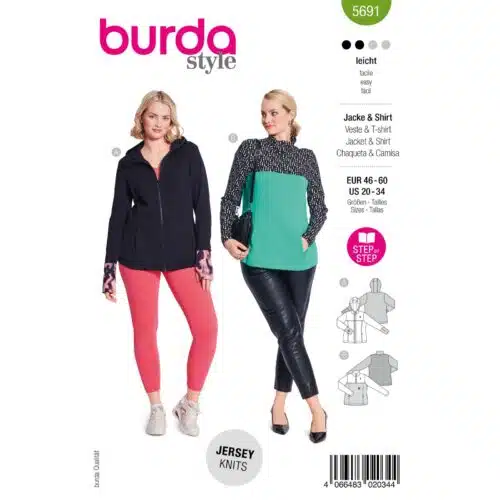 Burda Patroon 5691 - Jas en Shirt