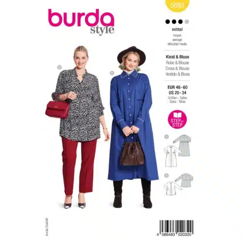Burda Patroon 5693 - Jurk en Blouse
