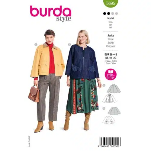 Burda Patroon 5695 - Jas in Variaties