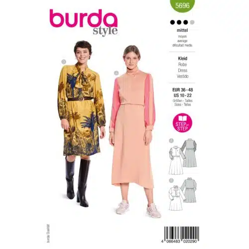 Burda Patroon 5696 - Jurk in Variaties