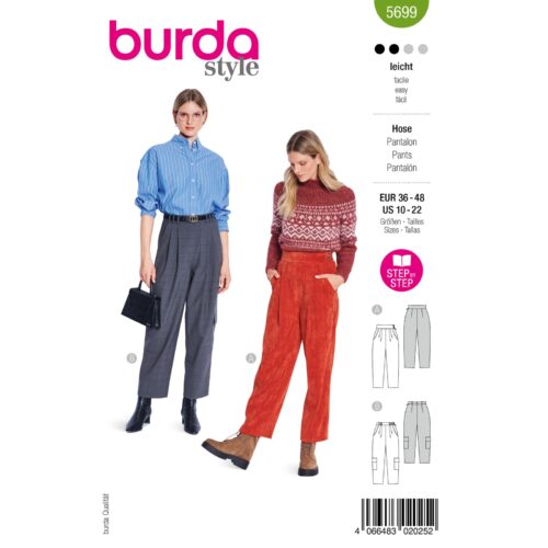 Burda Patroon 5699 - Broek in Variaties