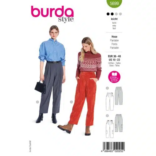 Burda Patroon 5699 - Broek in Variaties